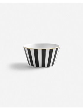 La Mania La Mania Miska Stripes Czarny