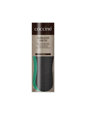 Coccine Coccine Стелки Aroma Silver Bioactive 665/10 r.45/46 Черен