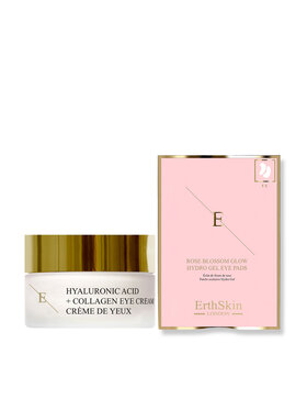 Erthskin London Erthskin London Kwas hialuronowy + Kolagen Pro Age Krem pod oczy + Płatki pod oczy Krem pod oczy