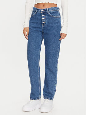 Tommy Jeans Tommy Jeans Traperice Izzie DW0DW19536 Plava Slim Fit