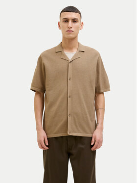 Jack&Jones Jack&Jones Polokošeľa Orion 12268226 Béžová Relaxed Fit
