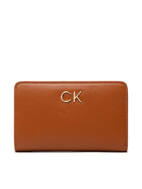Calvin Klein Calvin Klein Portefeuille femme grand format Re-Lock Bifold French Wallet K60K608992 Marron
