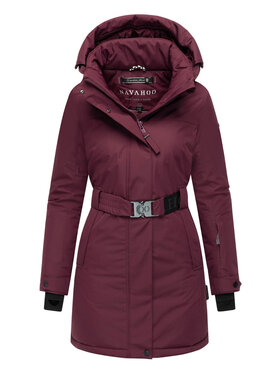 Navahoo Navahoo Kurtka zimowa Frostkuss Bordowy Regular Fit