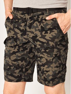 Columbia Columbia Спортивні шорти Silver Ridge II Printed Cargo 1587033 Чорний Regular Fit