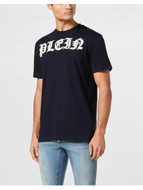 PHILIPP PLEIN PHILIPP PLEIN T-Shirt 22839 Granatowy Regular Fit