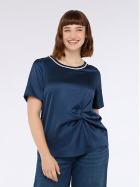 Fiorella Rubino Fiorella Rubino T-shirt G03GL008877N034 Blu Regular Fit