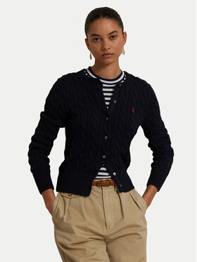Polo Ralph Lauren Polo Ralph Lauren Kardigán 211891643002 Tmavomodrá Regular Fit