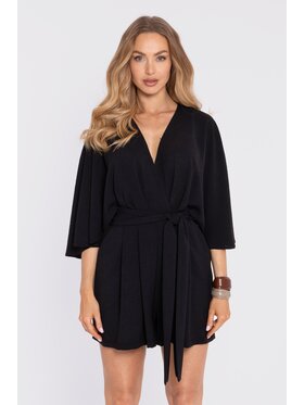 Made of Emotion Made of Emotion Kombinezon M914 Czarny Relaxed Fit