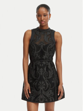 Bardot Bardot Kokteiļkleita Relia 60227DB Melns Slim Fit