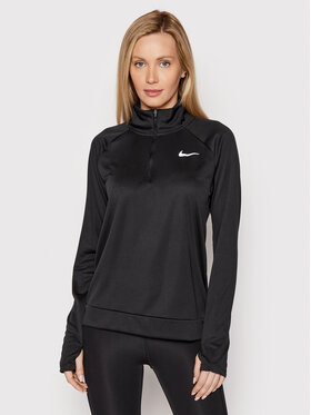 Nike Nike Μπλούζα τεχνική Pacer CU3267 Μαύρο Regular Fit