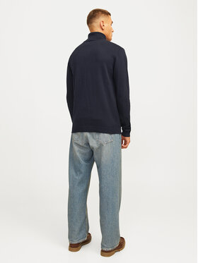 Jack&Jones Dolčevita Basic 12258051 Tamnoplava Regular Fit