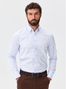 Evenemen Evenemen Koszula Targo G. Sky Spiga Niebieski Slim Fit