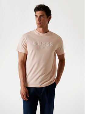 Guess Guess T-Shirt 175665 Różowy Classic Fit