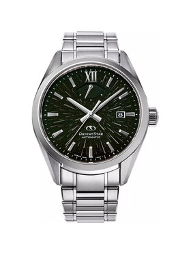 Orient Star Orient Star Zegarek RE-BX0009B00B Srebrny
