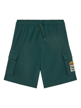 Puma Puma Pantaloni scurți sport MID90S Cargo 685154 Verde Regular Fit