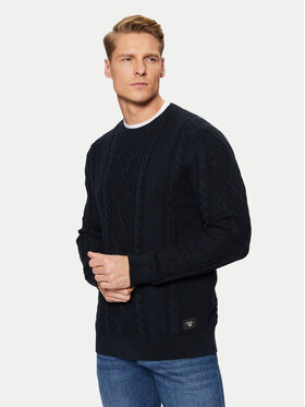 s.Oliver s.Oliver Pulover 2152198 Bleumarin Regular Fit