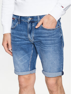 Tommy Jeans Tommy Jeans Džínsové šortky Ronnie DM0DM16145 Modrá Relaxed Fit