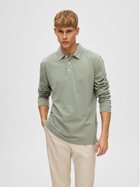 Selected Homme Selected Homme Polo 16088553 Verde Regular Fit