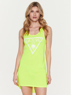 Guess Guess Vasaras kleita E3GP03 KB9I0 Zaļš Regular Fit