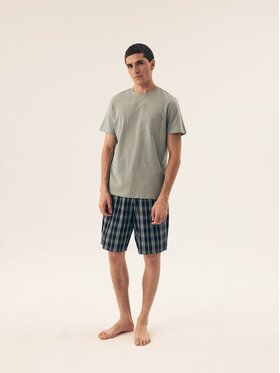 Henderson Henderson Piżama 42617 Szary Regular Fit