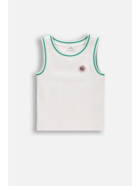 Coccodrillo Coccodrillo Tank top WC6143301JGJ-001 Bílá Regular Fit