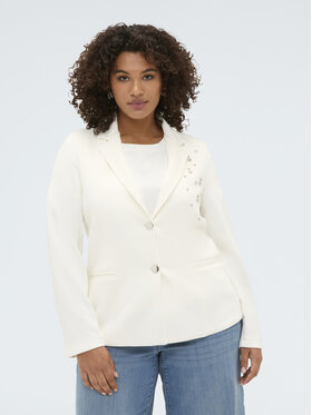 Fiorella Rubino Fiorella Rubino Giacca di transizione R805L000341N011 Bianco Regular Fit