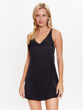Hugo Hugo Cămașă de noapte 50490655 Negru Regular Fit