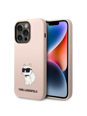 KARL LAGERFELD KARL LAGERFELD Etui na telefon Silicone Choupette Różowy