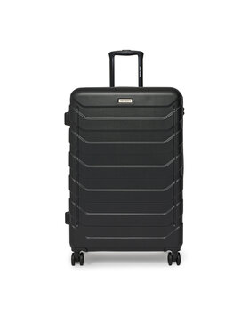 GINO ROSSI Gino Rossi Velik kovček GIN-L-001-05-BLACK Črna