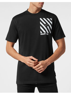 PHILIPP PLEIN PHILIPP PLEIN T-Shirt 22837 Czarny Regular Fit