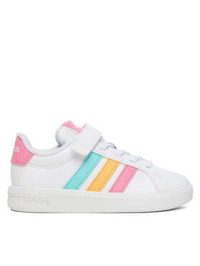 adidas adidas Snīkeri Grand Court 3.0 El C KI6503 Balts