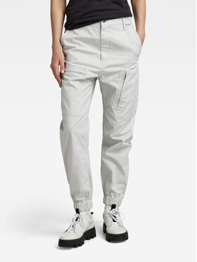 G-Star Raw G-Star Raw Hlače iz tkanine D22884-D387-D607 Écru Boyfriend Fit