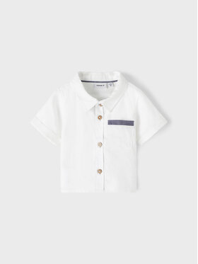 NAME IT NAME IT Košulja 13216655 Bijela Regular Fit