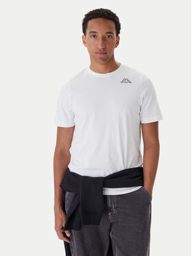 Kappa Kappa Komplekti kuulub 5 t-särki Logo Myrto 322563W Valge Regular Fit