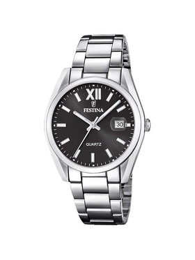 Festina Festina Zegarek F20683-6 Srebrny