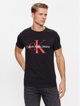Calvin Klein Jeans Calvin Klein Jeans T-krekls J30J320935 Melns Slim Fit