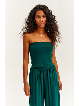 NAOKO NAOKO Top Infinity Forest Dream Zielony Regular Fit