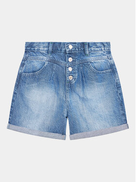 Guess Guess Szorty jeansowe J3GD16 D4MU2 Niebieski Relaxed Fit