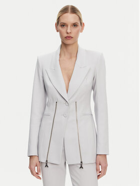 Patrizia Pepe Patrizia Pepe Сако 8S0522/A6F5-S702 Сив Regular Fit