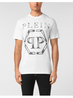 PHILIPP PLEIN PHILIPP PLEIN T-shirt 24647 Bianco Regular Fit