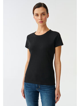 TATUUM TATUUM T-Shirt KIRI Czarny Fitted Fit