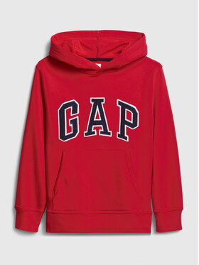 Gap Gap Felpa 516663-03 Rosso Regular Fit