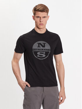 North Sails North Sails T-Shirt 692837 Černá Regular Fit