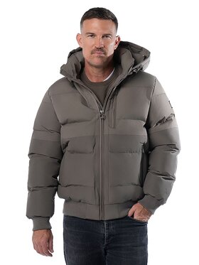PITBULL PITBULL Kurtka przejściowa PATTON Brązowy Regular Fit
