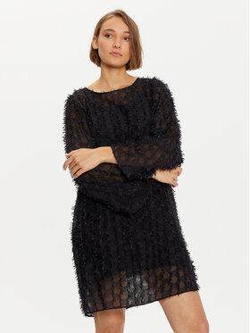 Karen by Simonsen Karen by Simonsen Kokteilinė suknelė Rubina 10105170 Juoda Oversize