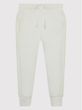 Guess Guess Долнище анцуг J2YQ24 FL03S Бял Regular Fit