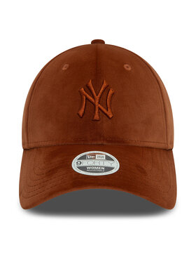 New Era Kapa S šiltom Velour Midi New York Yankees 9FORTY 60580761 Rjava