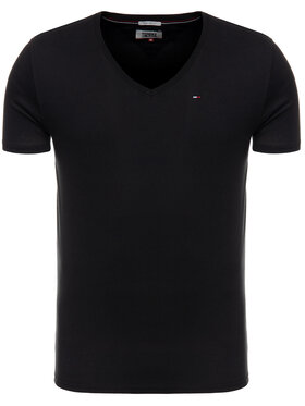 Tommy Jeans Tommy Jeans T-Shirt DM0DM04410 Schwarz Regular Fit