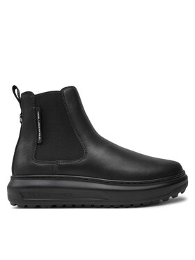 KARL LAGERFELD KARL LAGERFELD Členková obuv s elastickým prvkom KL67564 Čierna
