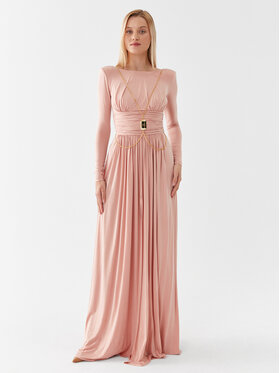 Elisabetta Franchi Elisabetta Franchi Večerné šaty AB-399-36E2-V800 Ružová Regular Fit